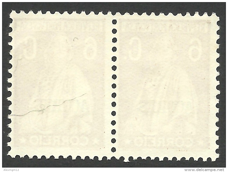 Azores, Portugal, 6 C. 1931, Sc # 175, MH Pair - Azores