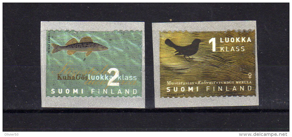 Finlande (1998)  - "faune. Poissons & Oiseaux" Neufs** - Nuevos