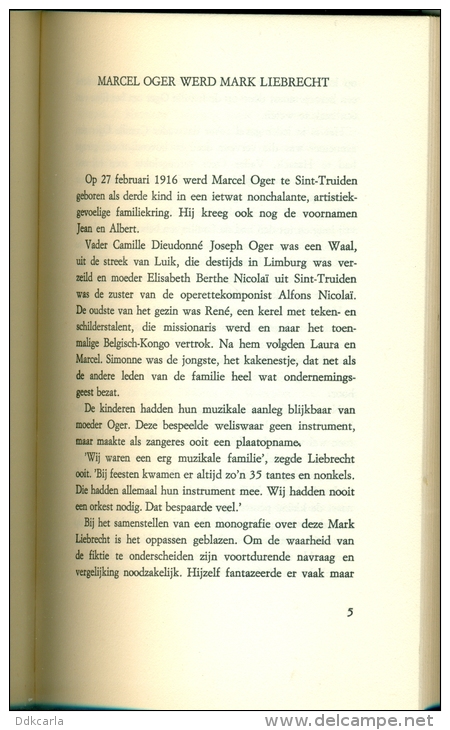 Mark Liebrecht - Marcel Oger Geboren Te Sint-Truiden 1916 - Kulturele Raad Van Mortsel - Reinaertspel Te Sint-Niklaas - Histoire