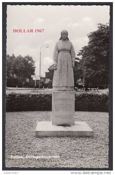 Putten - Oorlogsmonument   NIET GEBRUIKT-.NOT.used See The 2  Scans For Condition. ( Originalscan !!! ) - Putten