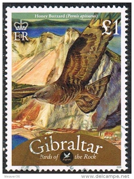 Gibraltar 2008 Definitive £1 Good/fine Used - Gibraltar