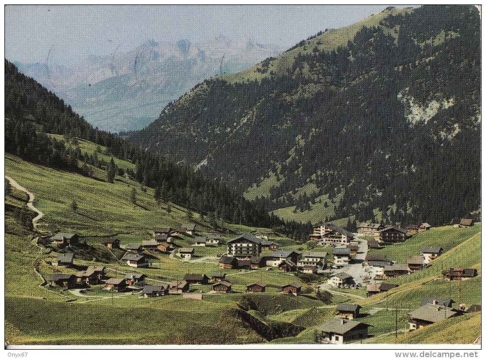 MALBUN (Liechtenstein)  Blick Zum Alpstein - VOIR 2 SCANS - - Liechtenstein