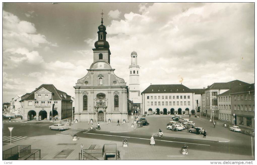 FRANKENTHAL / Pfalz - Rathausplatz - Frankenthal