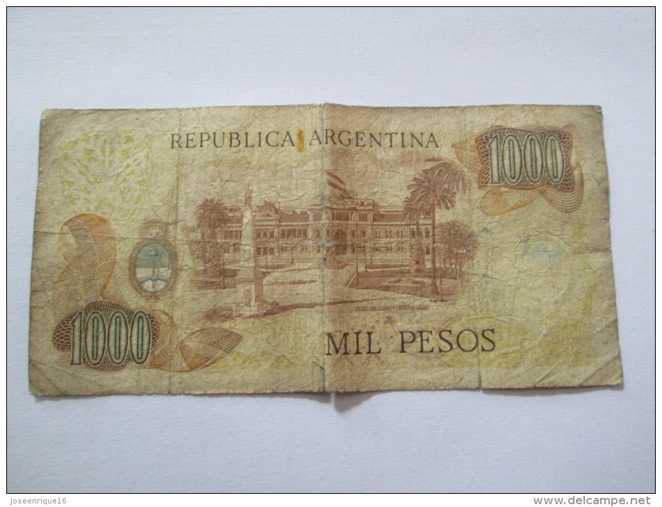 1000 MIL PESOS REPUBLICA ARGENTINA 38072205F - Argentina