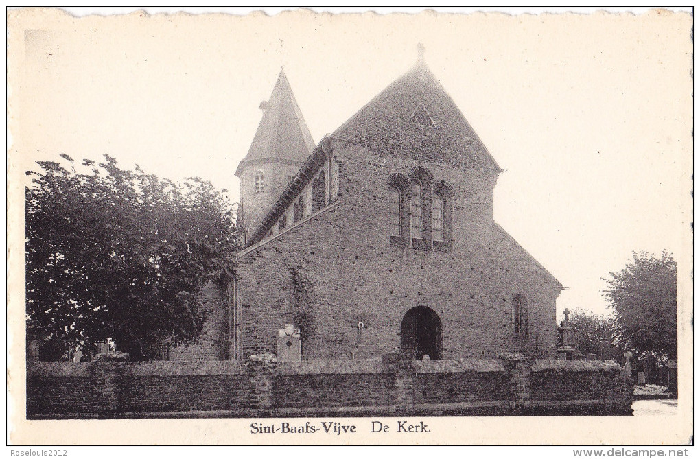 SINT-BAAFS-VIJVE : De  Kerk - Wielsbeke