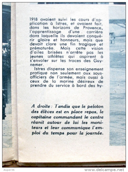 Magazine Avec Article "L'Aviation Française à L'Ecole D'Application D'Istres-en-Provence" 1939 - 1939-45