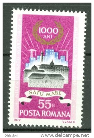 ROMANIA 1972: YT 2712 / Mi 3051,** MNH - LIVRAISON GRATUITE A PARTIR DE 10 EUROS - Neufs