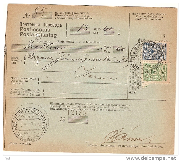 Finland 1917 (13) - Lettres & Documents