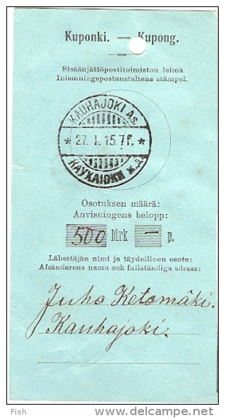 Finland  1915 (24) - Lettres & Documents