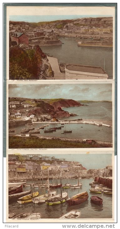 48609   Regno Unito, 6 - View -  Hand  Coloured   Letter Card -  Mevagissey,  VG  1952 - Altri & Non Classificati