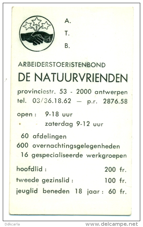 Kleine Zakkalender 1973 - A.T.B. De Natuurvrienden - Petit Format : 1971-80