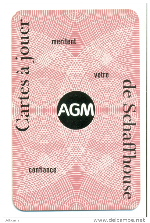 Kleine Zakkalender 1972 - AGM Cartes à Jouer - De Schaffhouse - Klein Formaat: 1971-80