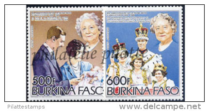 Burkina Faso PA 281/82 **Famille Royal - Burkina Faso (1984-...)