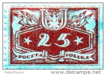 B - 1920 Polonia - Servizio - Unused Stamps