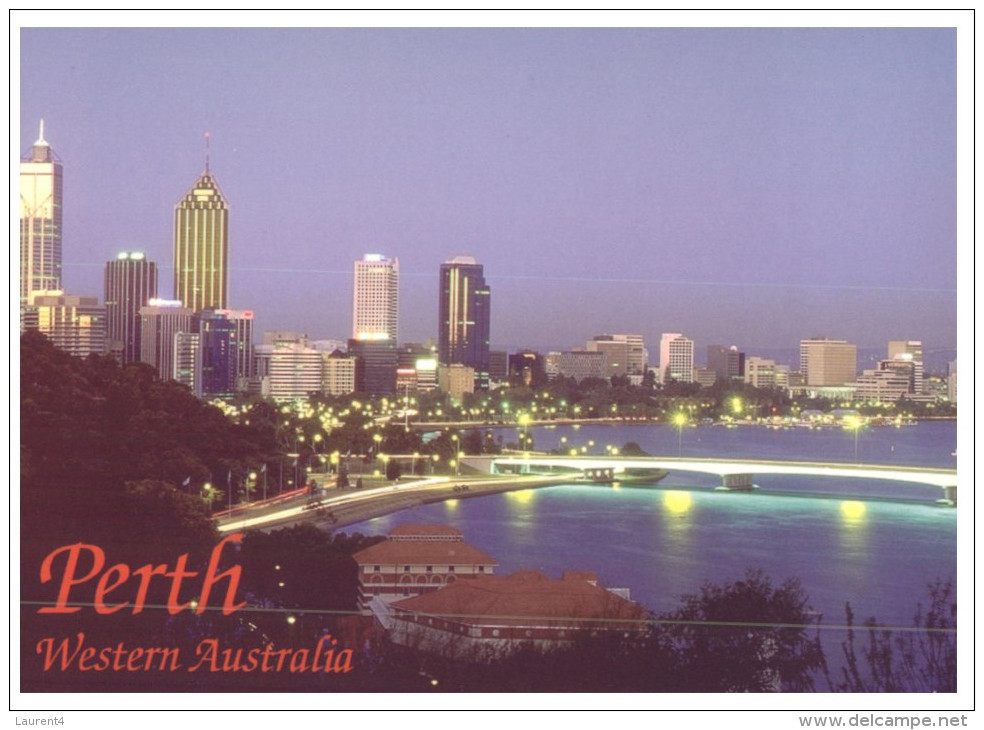 (050) Australia - WA - Perth At Night - Perth