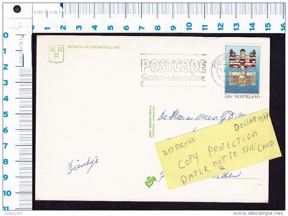 Bergen Op Zoom  1984  "  Stamp ..used See The 2  Scans For Condition. ( Originalscan !!! ) - Bergen Op Zoom