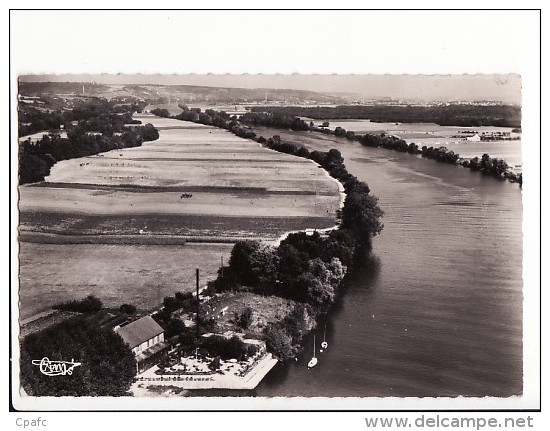 Carte 1950 ROSNY SUR SEINE / VUE AERIENNE - Rosny Sur Seine