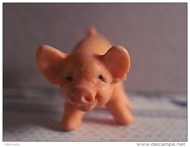 1 Figurine - Pig - Varkens