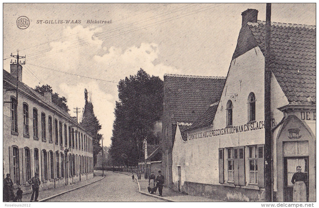 SINT-GILLIS (WAAS) : Blokstraat - Sint-Gillis-Waas