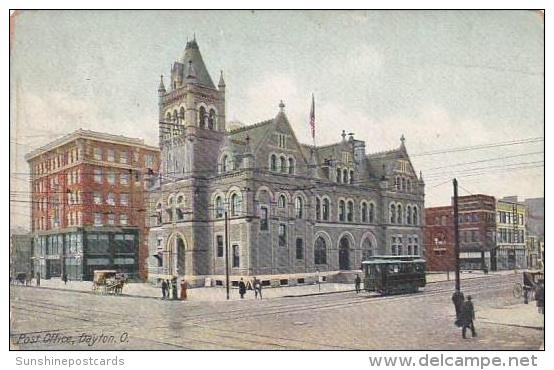 Ohio Dayton Post Office 1912 - Dayton