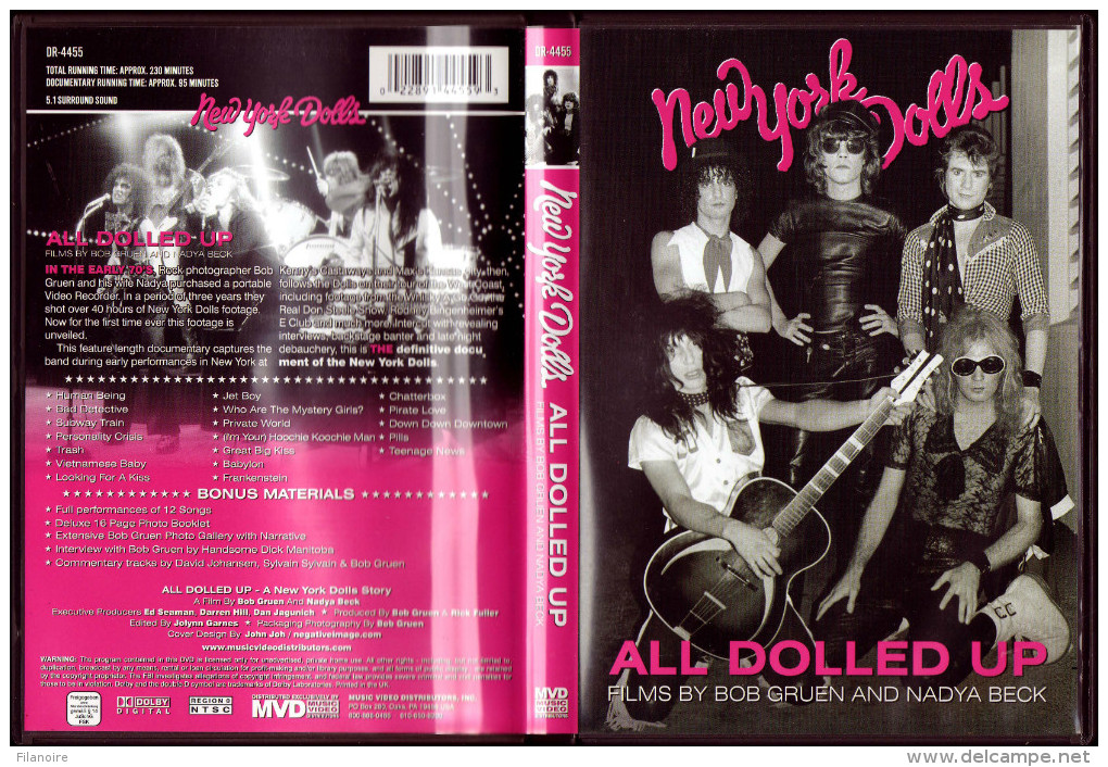 NEW YORK DOLLS – All Dolled Up, De Bob Gruen & Nadya Beck (2006) - Concert & Music