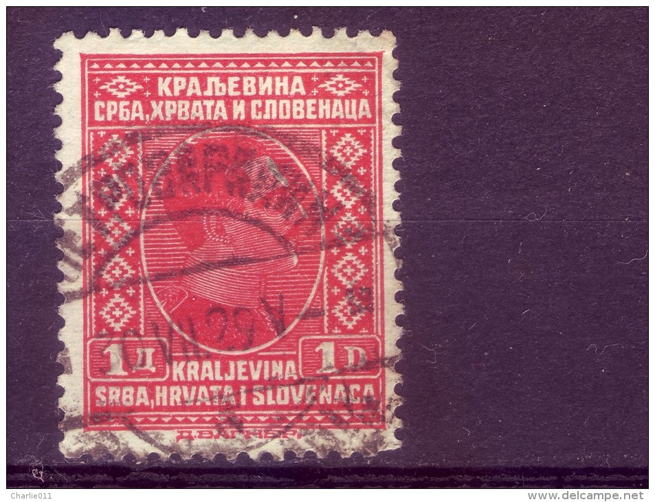 KING ALEXANDER-1 D-POSTMARK-PETROVARADIN-VOJVODINA-SERBIA-YUGOSLAVIA-1926 - Gebraucht