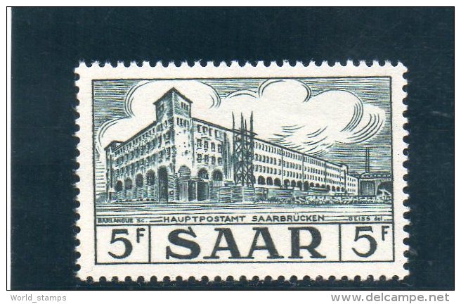 SARRE 1952-3 ** - Ungebraucht