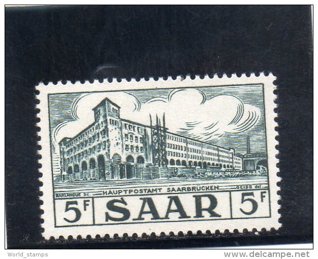 SARRE 1952-3 ** - Neufs