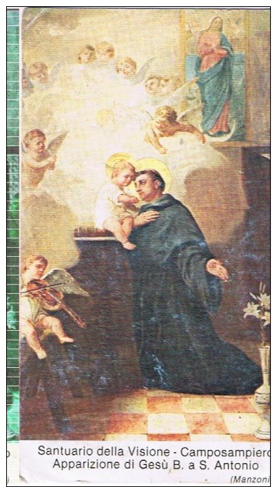 Santino Di Sant´Antonio Da Padova - Santuario Della Visione, Camposampiero (Padova) - Imágenes Religiosas