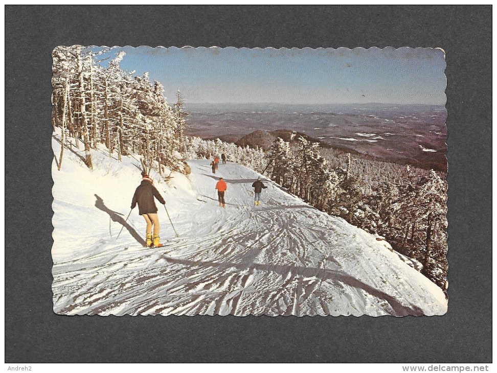 SPORTS D' HIVER - SKI - KILLINGTON VERMONT - SKI DE RANDONNÉE - PHOTO BOB PERRY - Sports D'hiver