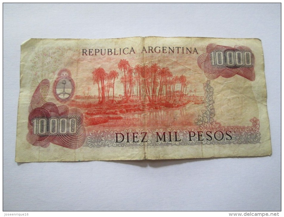 10.000 DIEZ MIL PESOS REPUBLICA ARGENTINA 60993090D - Argentine