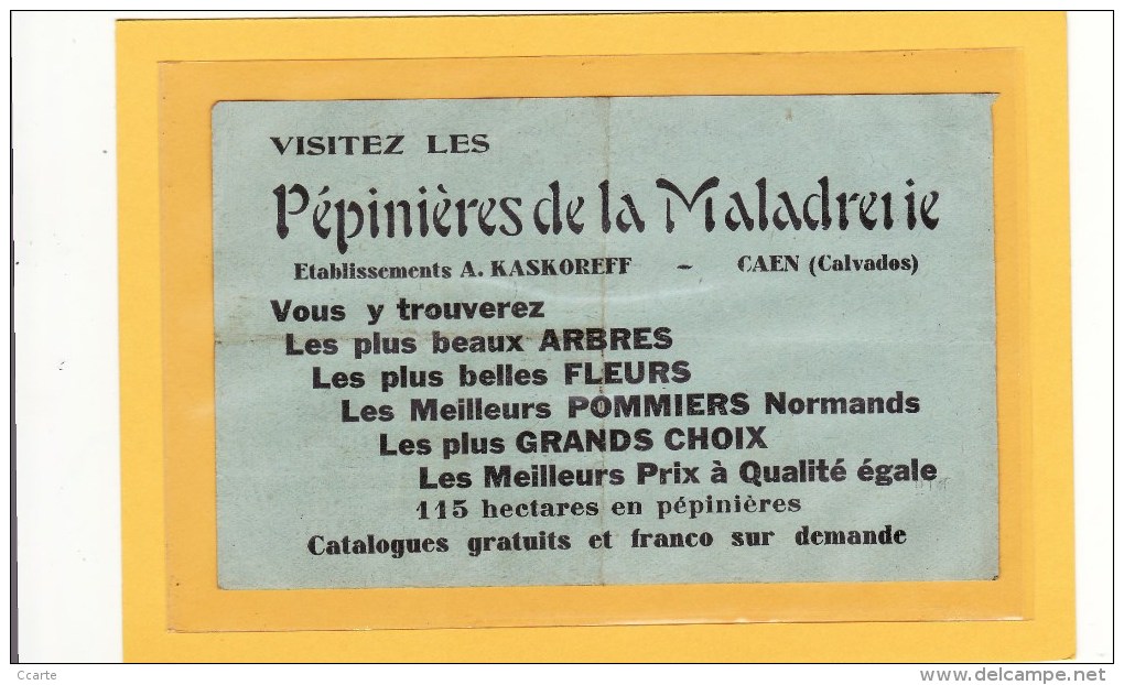 BAYEUX (14) / BILLETS DE LOTERIE /BILLET DE LOTERIE/Tombola Au Profit Des Enfants Pauvres De Courvaudon,Dampierre Etc... - Loterijbiljetten