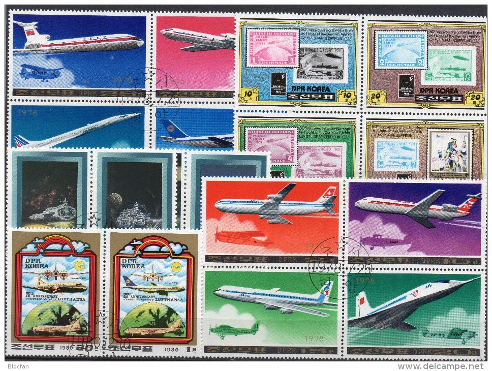 Flugzeuge Bildband 2007 plus 8 Motiv-Block/KB o 132€ Verkehr-Flieger der Welt bloque hoja m/s bloc sheet bf book Germany