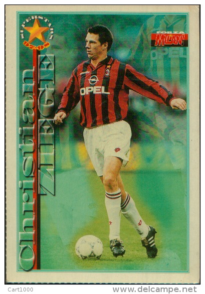 1997 ZIEGE LE CARTOLINE DI FORZA MILAN - CALCIO FOOTBALL - Calcio