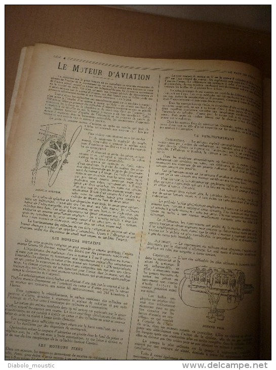 1917 LPDF: Minitres De PAINLEVE; Les Moteurs D'avions; Le CHEMIN Des DAMES; Jardin De Toit; Tracy-le-Val...etc - French