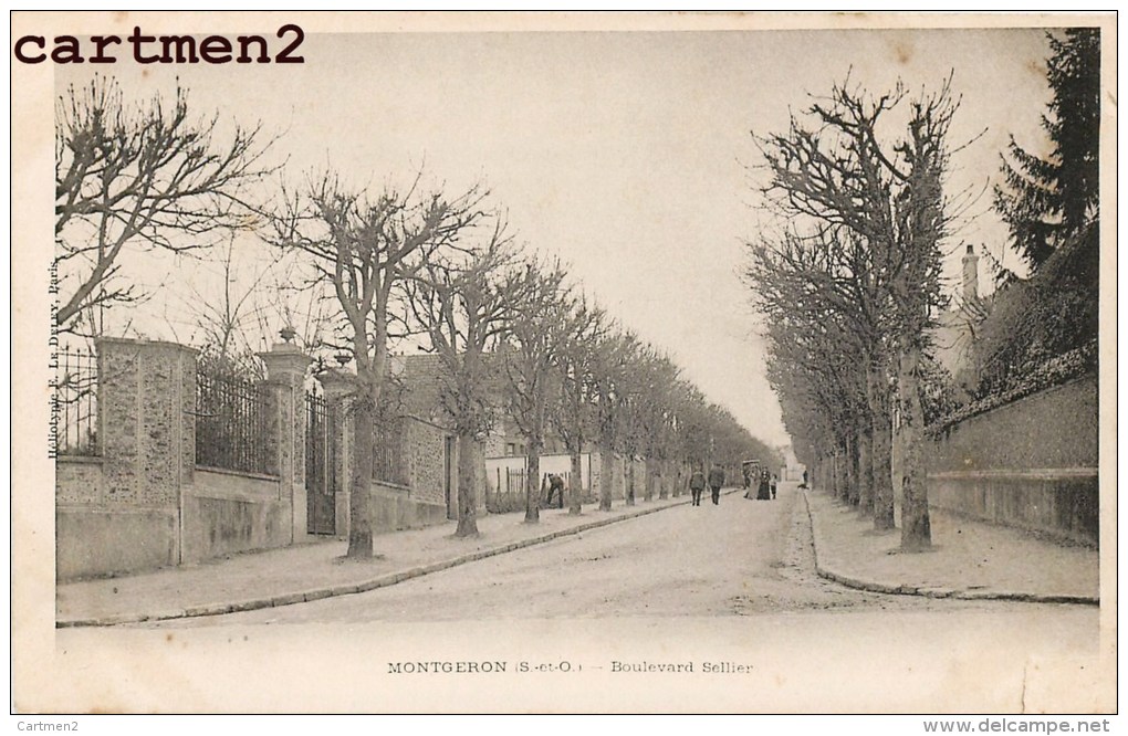 MONTGERON BOULEVARD SELLIER 1900 ESSONNE - Montgeron