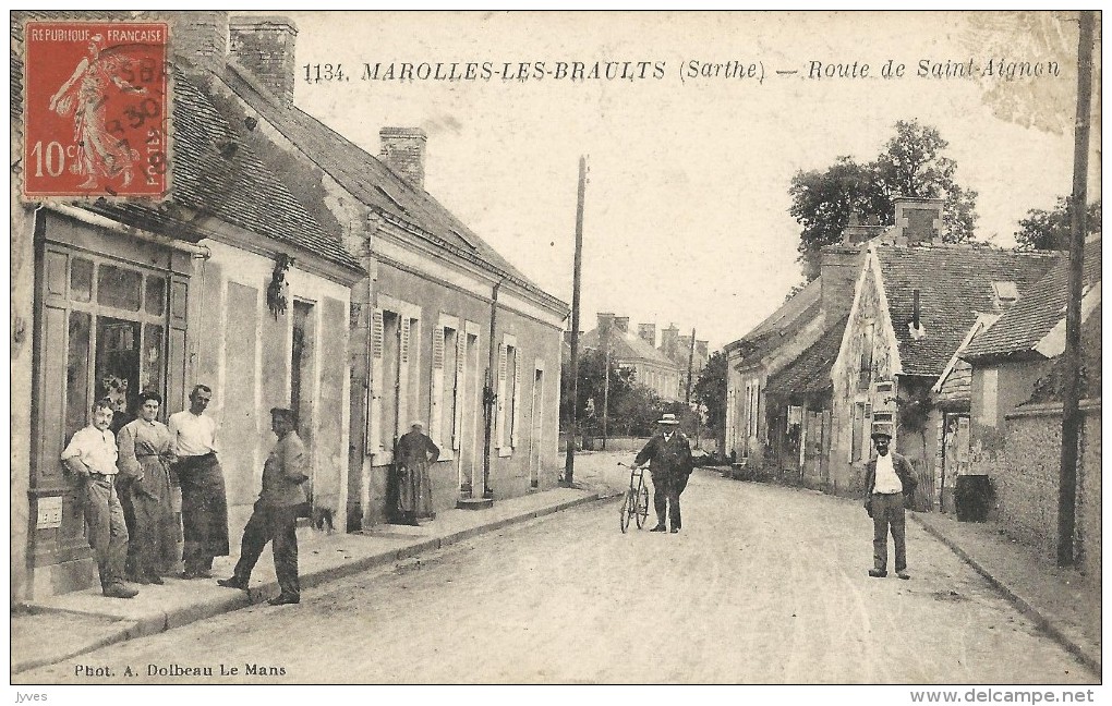 Marolles Les Braults - Route De Saint Aignon - Marolles-les-Braults