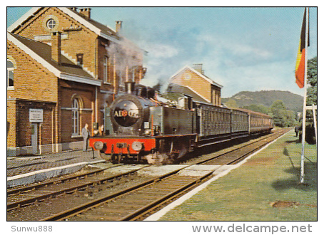 Chemin De Fer à Vapeur Des 3 Vallées - Loco AD07 La Meuse 1942 - Doische