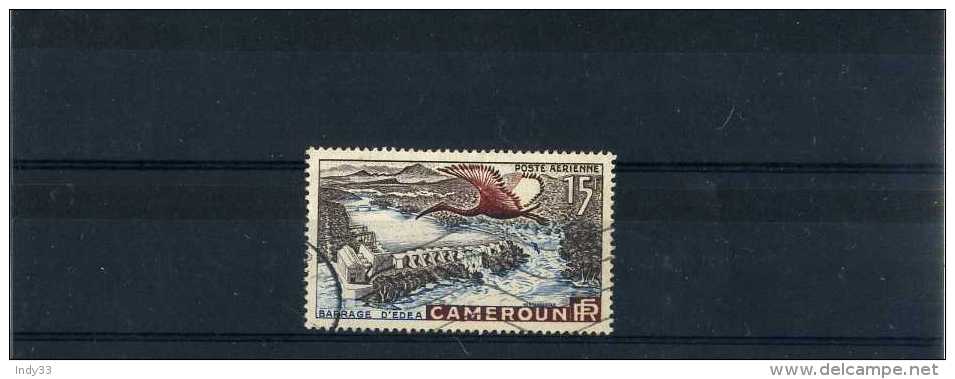 - FRANCE COLONIES . CAMEROUN 1953 . POSTE AERIENNE OBLITEREE. - Airmail
