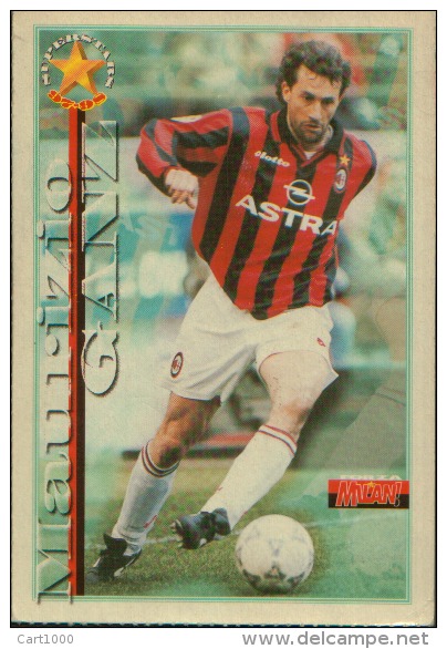 1997 GANZ LE CARTOLINE DI FORZA MILAN - CALCIO FOOTBALL - Calcio