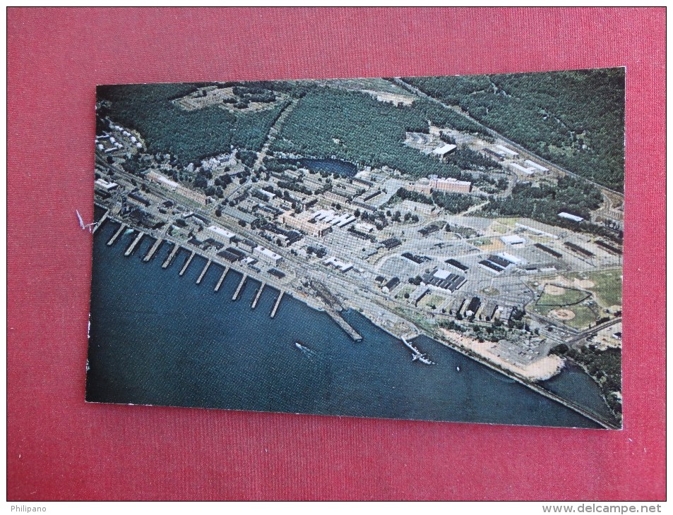 Connecticut Groton  Naval Submarine Base Aerial View   Ref 1495 - Other & Unclassified