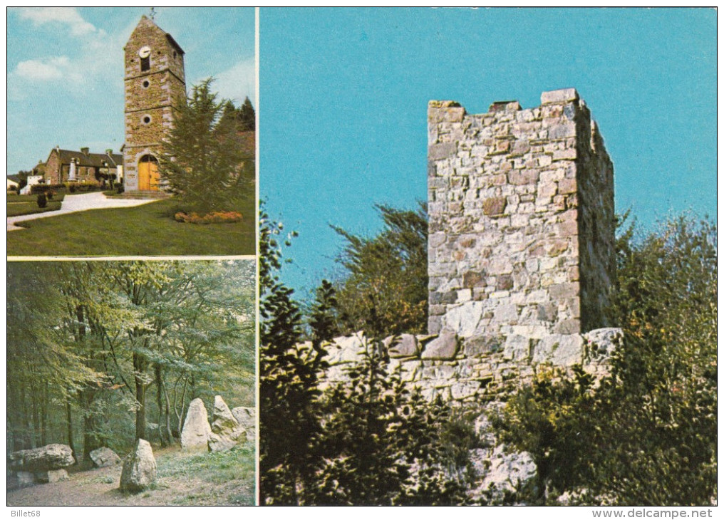 CPM  -  SAINT CLAIR DE HALOUZE - LE BOURG - LA TOUR ET LES DOLMENS  -  OISE 60 - Autres & Non Classés