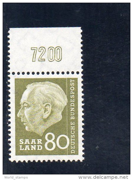 SARRE 1957 ** - Unused Stamps