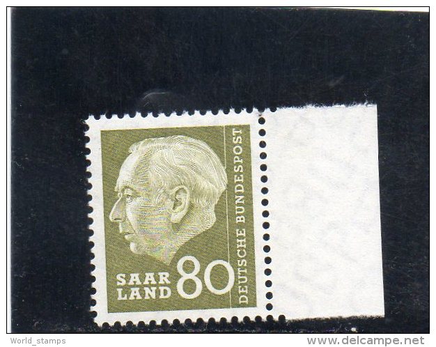 SARRE 1957 ** - Unused Stamps