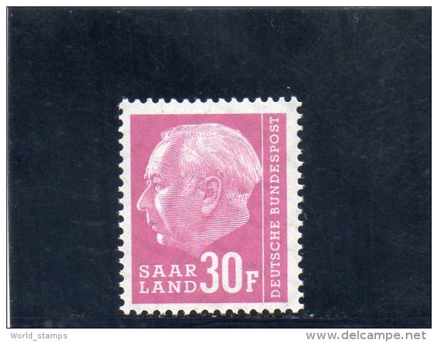 SARRE 1957 ** - Unused Stamps