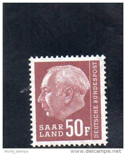 SARRE 1957 ** - Unused Stamps