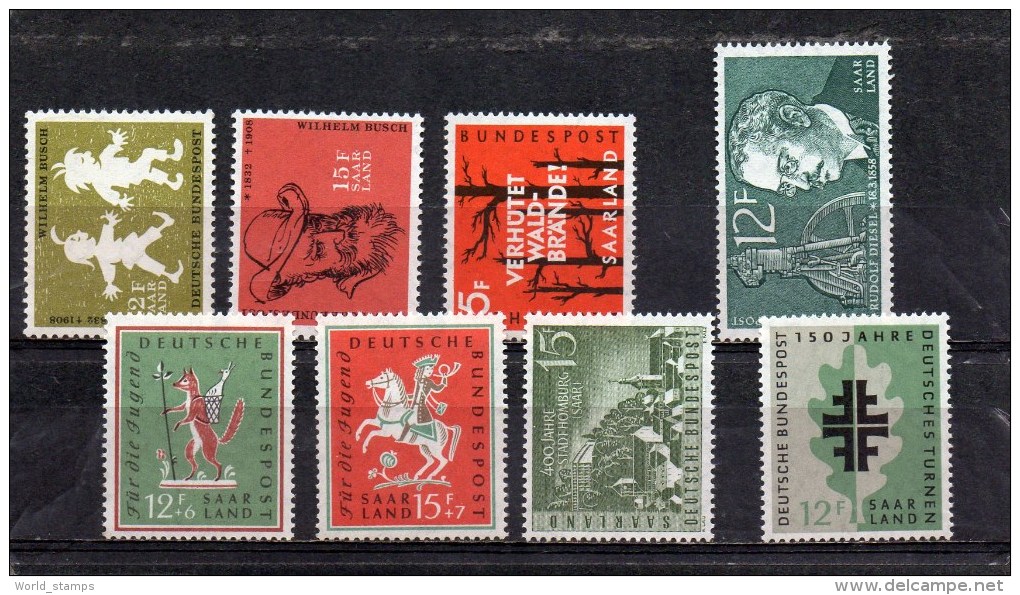 SARRE 1958 ** - Unused Stamps