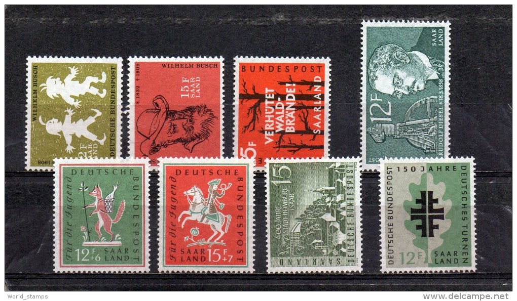 SARRE 1958 ** - Unused Stamps