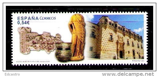 4.- 058 SPAIN ESPAGNE 2014.  MUSEUM OF GUADALAJARA ARCHEOLOGY. ART - Unused Stamps