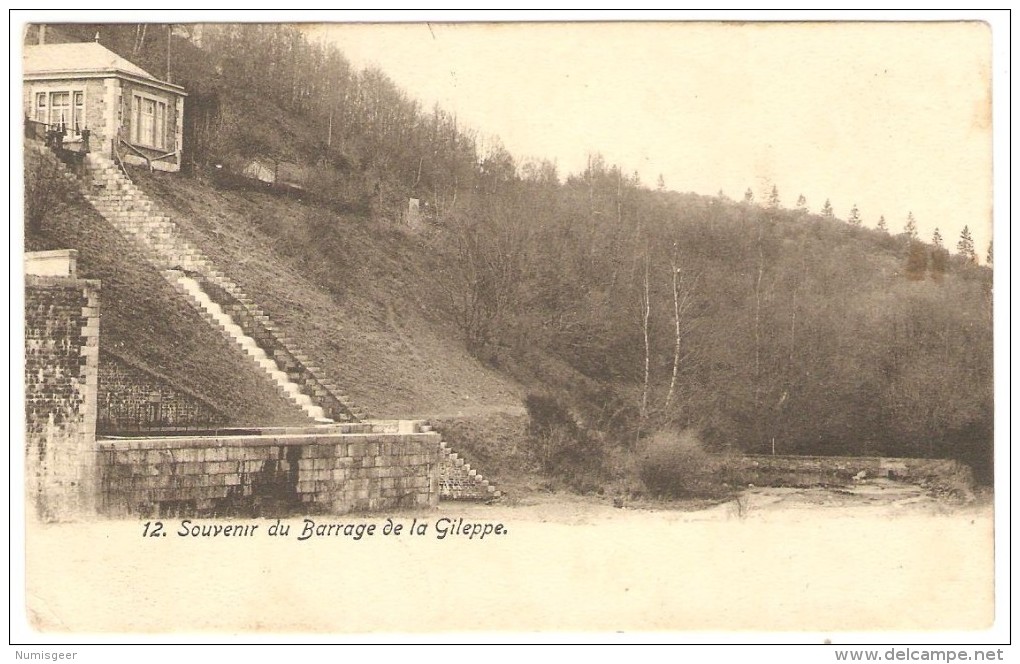 Souvenir  Du  Barrage  De La  Gilette - Jalhay